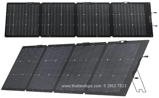 ecoflow solar panel 220 watts อ ecoflow solar panel 220 watts สีดำ